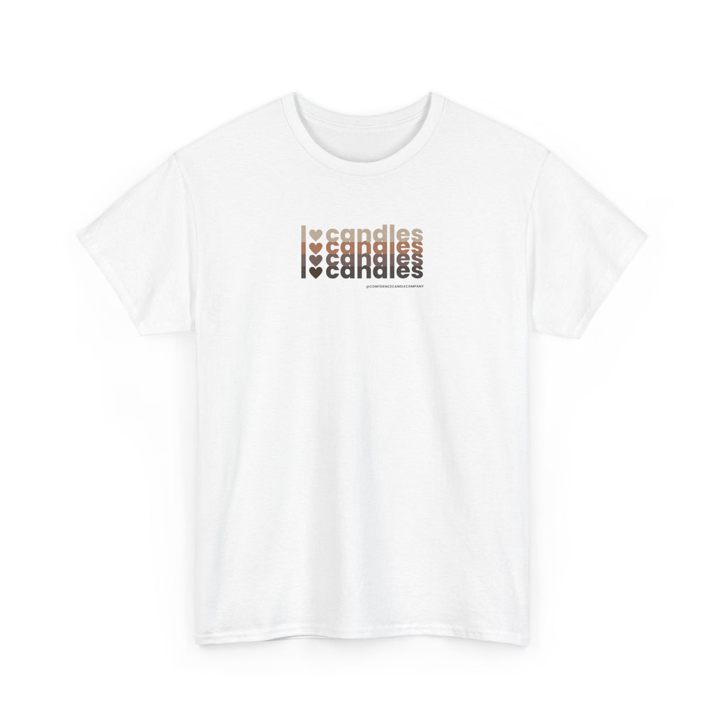 I heart candles tee