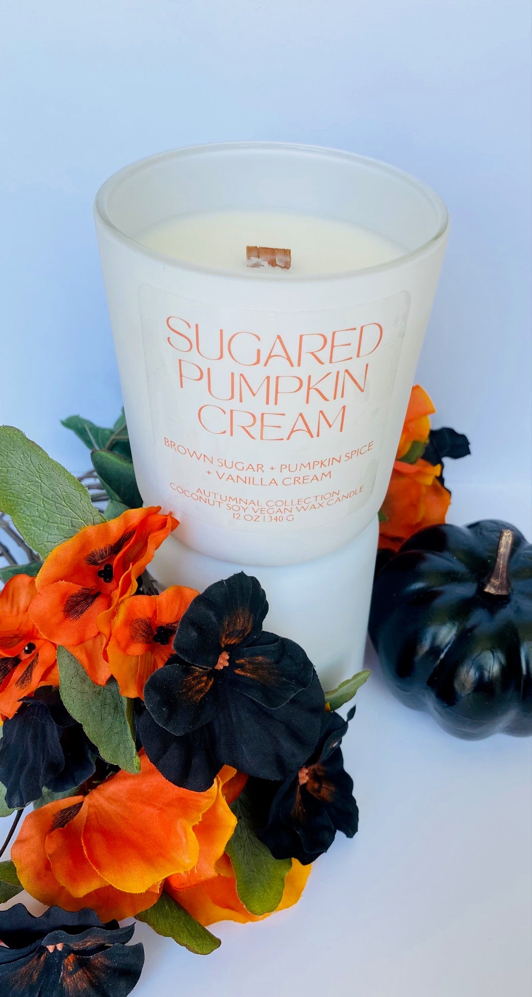 pumpkin spice buttercream brown sugar cinnamon vanilla cream  nutmeg clove most popular sweet pumpkin most popular candle of the fall season