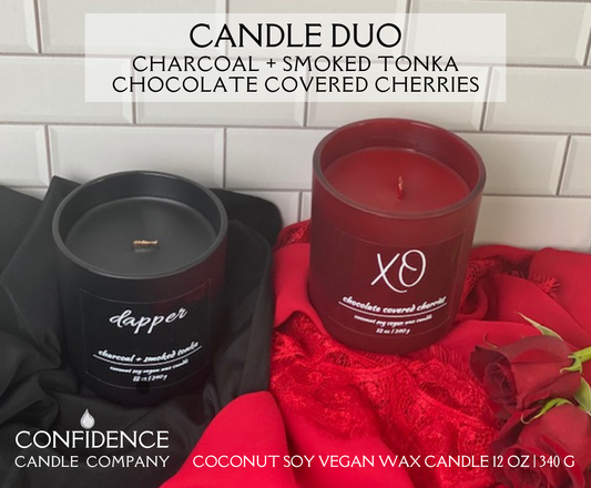 HEART Candle DUO