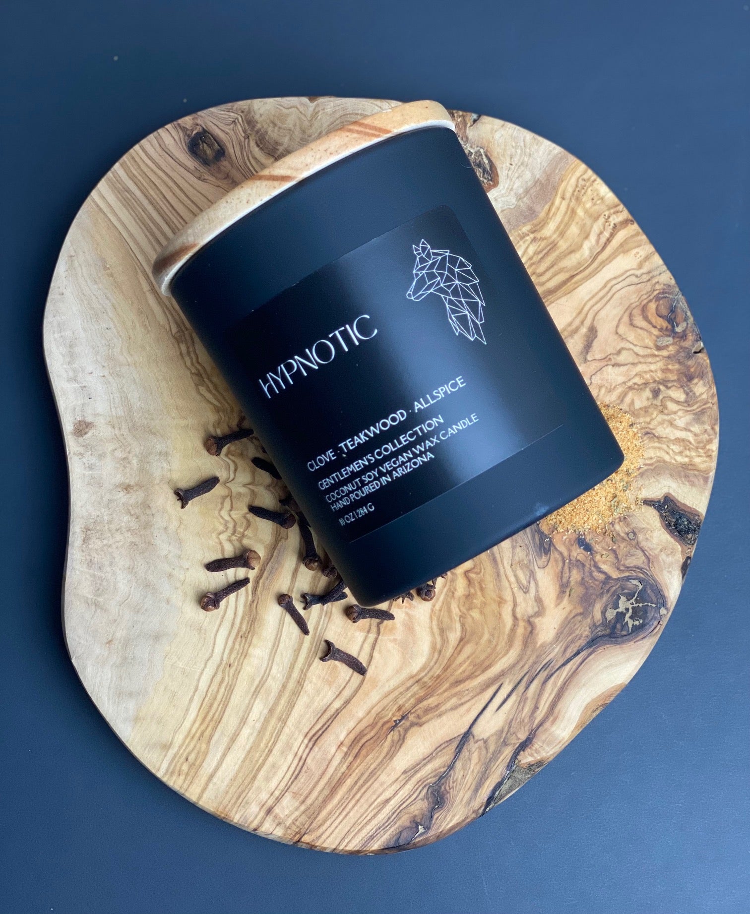 popular men's candle caribbean teakwood