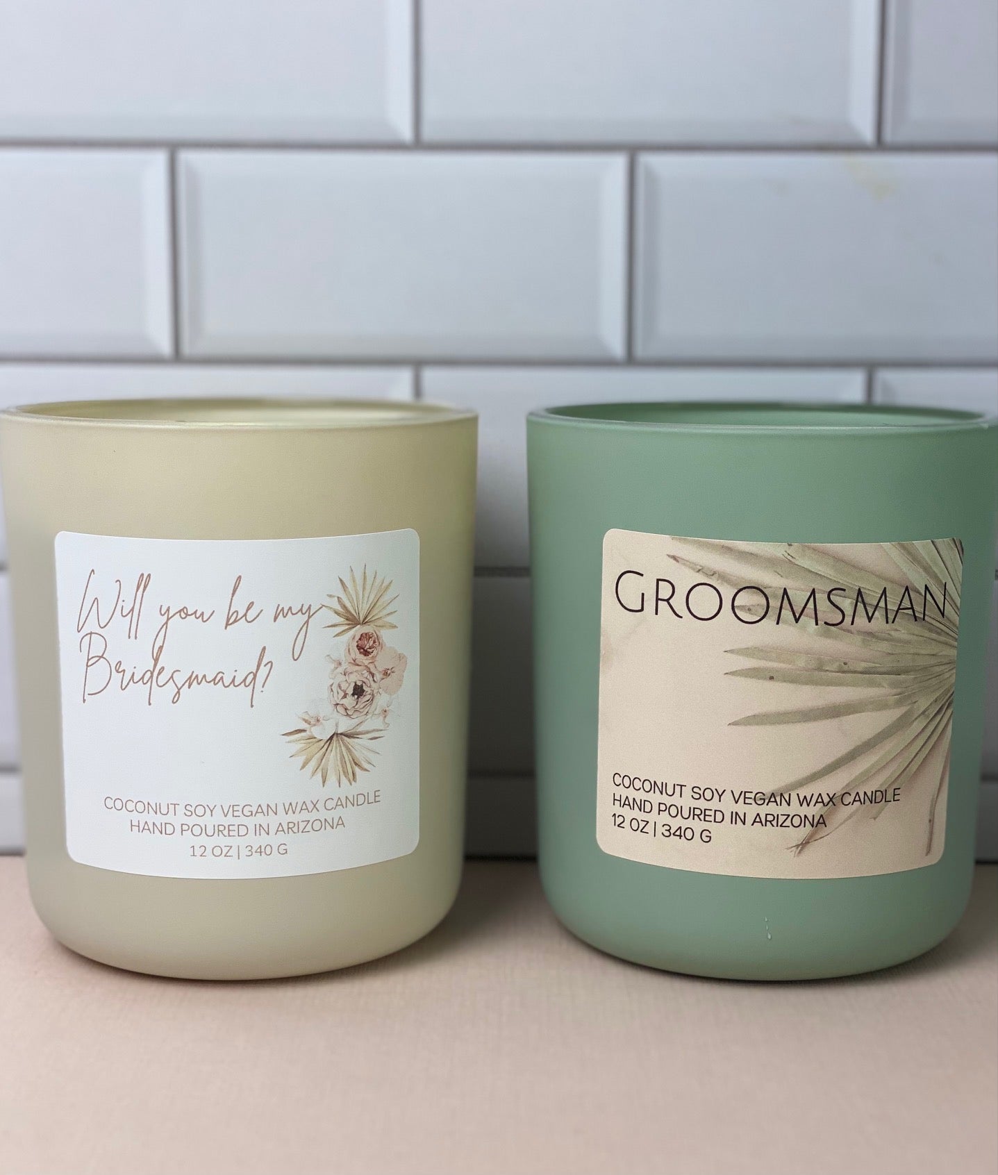 CUSTOM CANDLES (3 sizes)