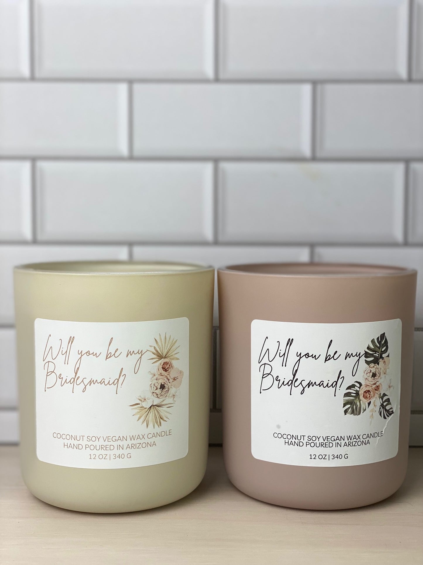 CUSTOM CANDLES (3 sizes)