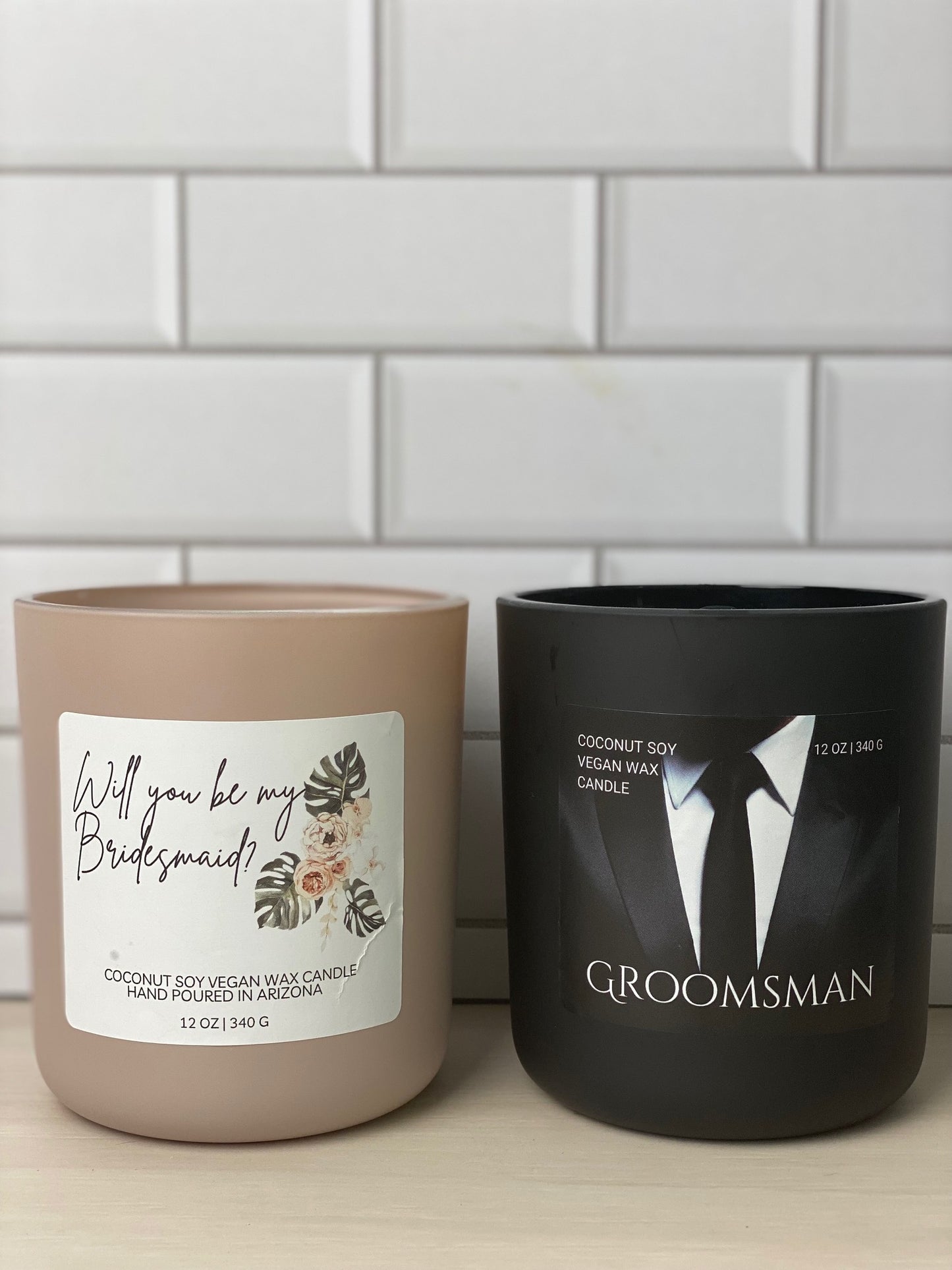 CUSTOM CANDLES (3 sizes)