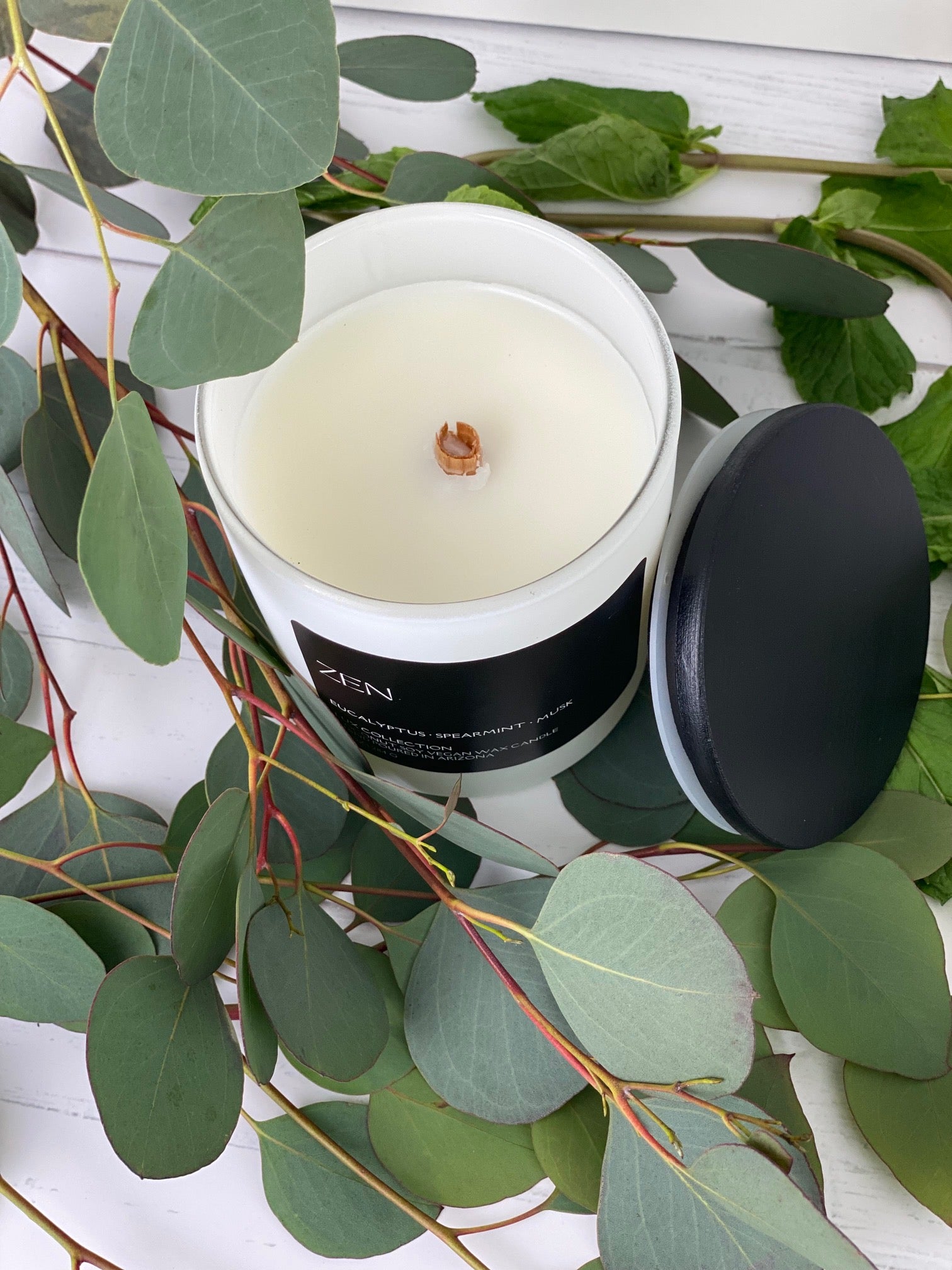 eucalyptus mint candle for girls and boys