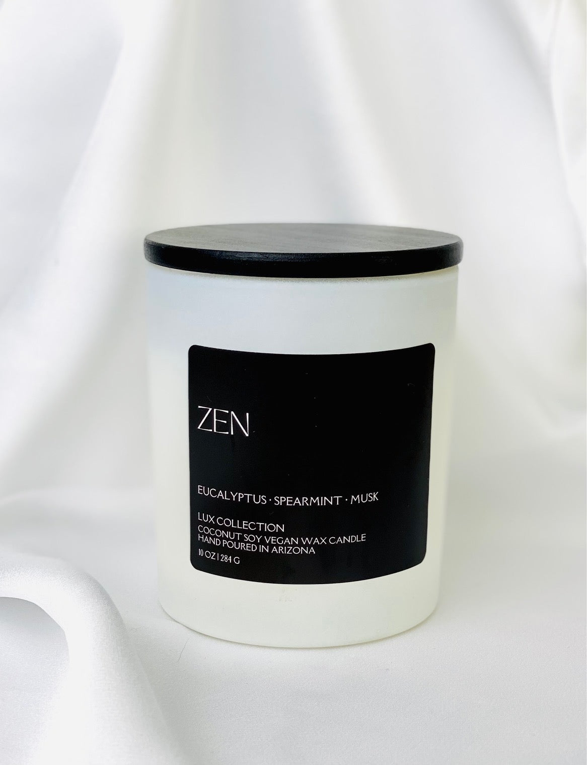 zen eucalyptus candle luxury 