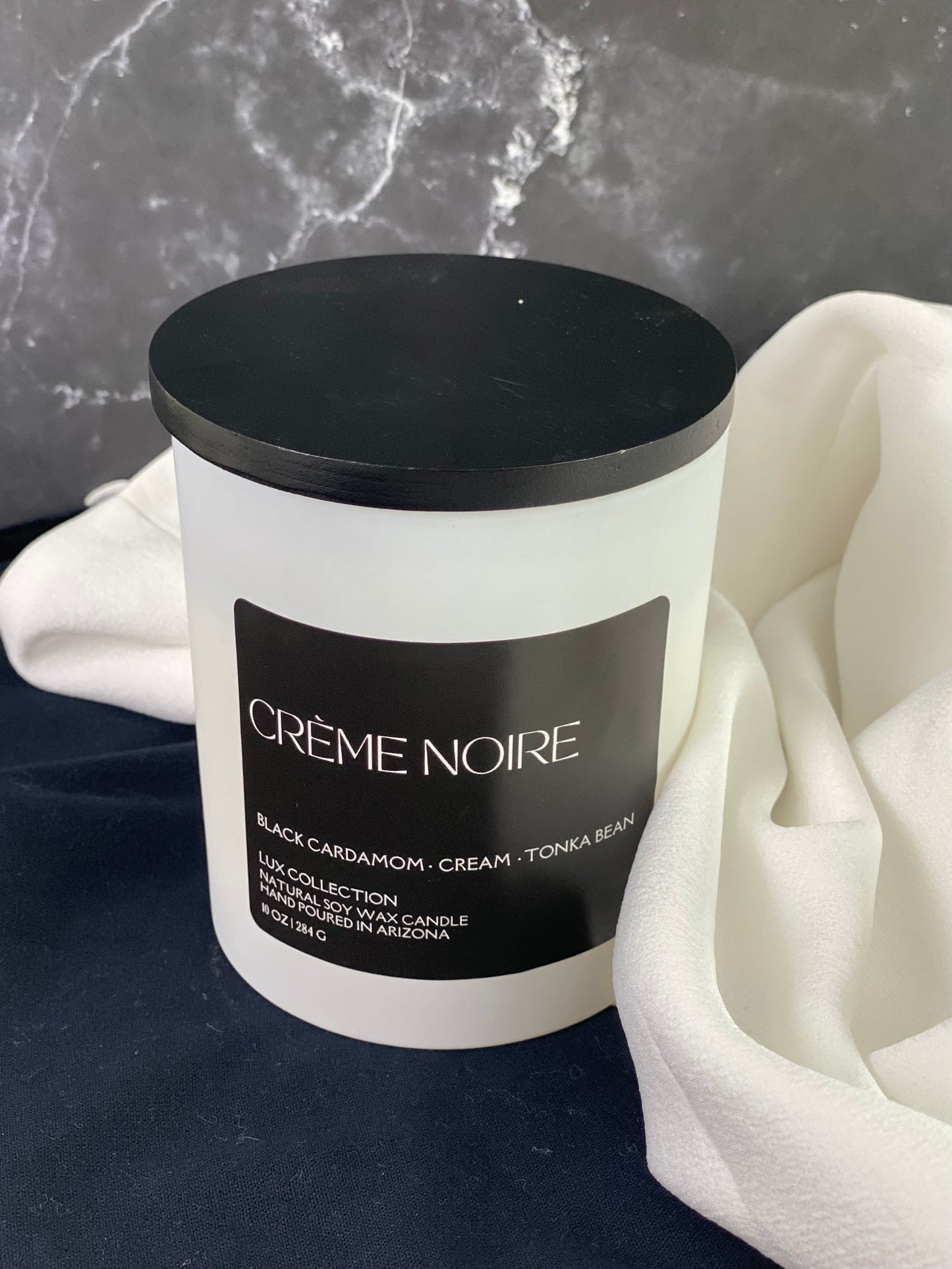 black cardamom cream noire fancy candle