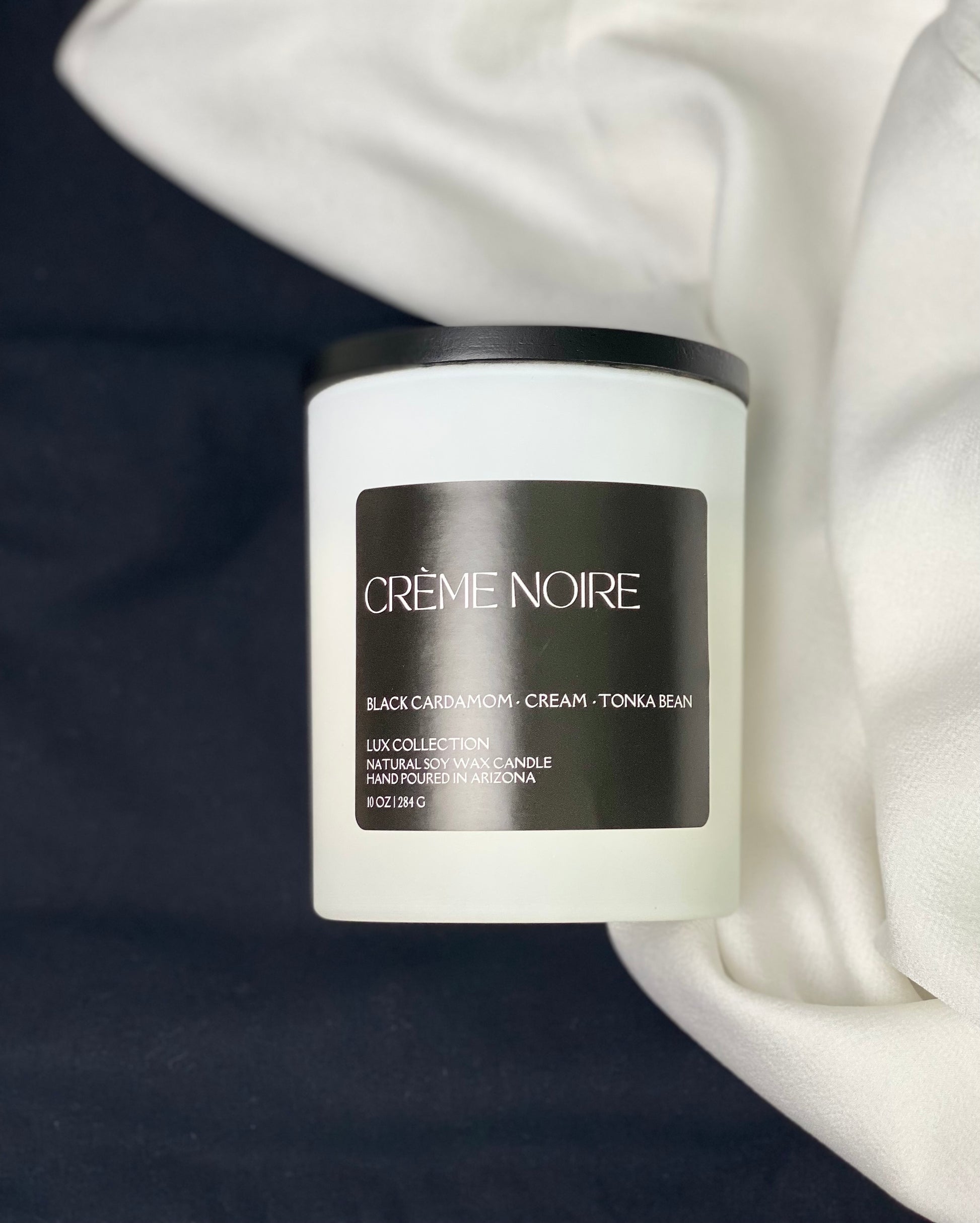 black cardamom cream tonka creme noire sophisticated elegant high end candle