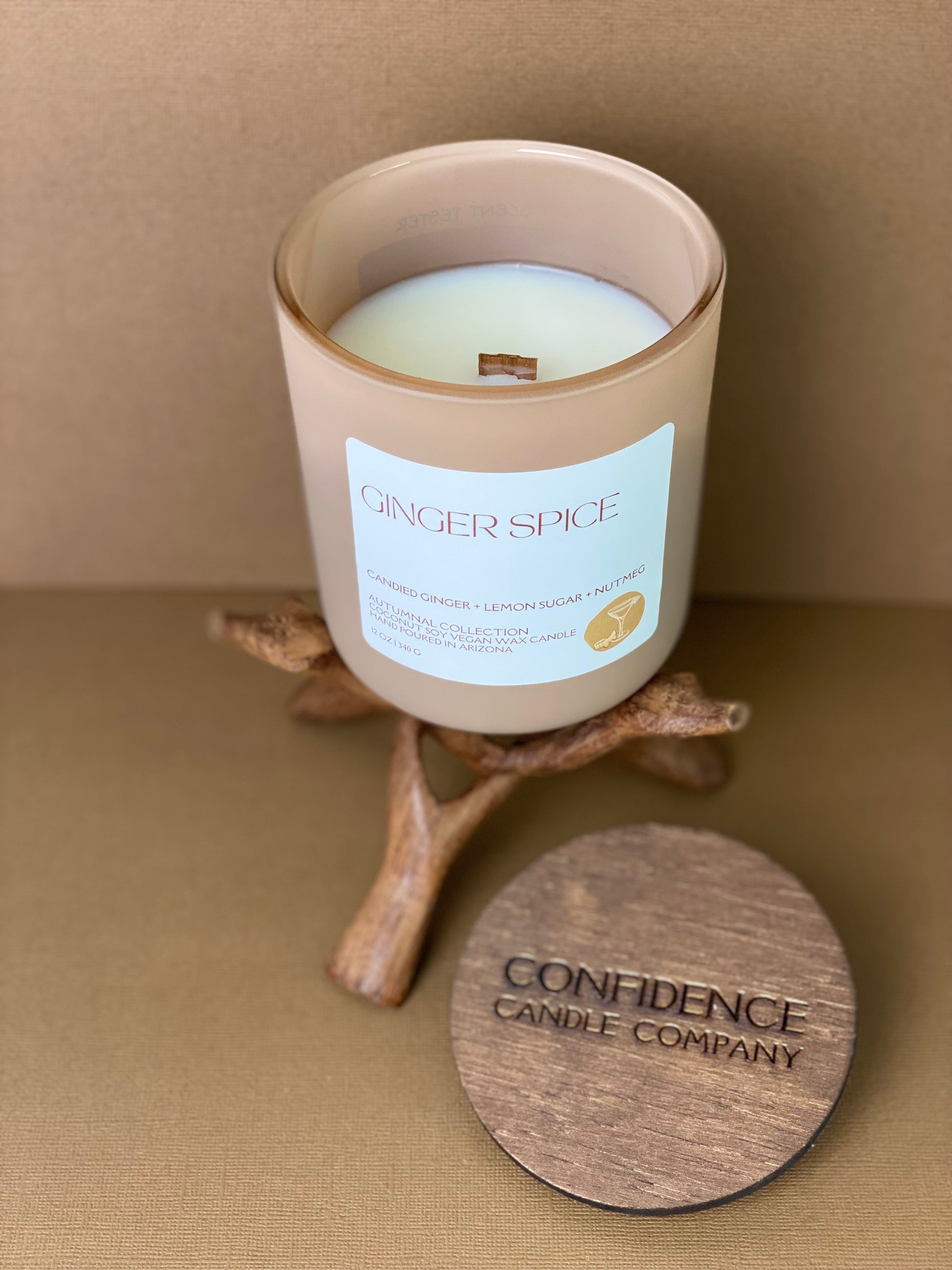 ginger and spice fall spices candle